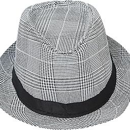 Straw Fedora Hat for Men, Trilby Hat, Sun Panama Hat-picture-55