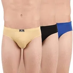 crystal Men's Super Combed Cotton Solid Brief with Concealed Waistband | Assorted-picture-7