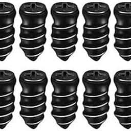 Tinkpin (10 Pc's) Tire Repair Rubber Nail Car Tire Repair Nails Tire Repair Rubber Screws Fast Tire Repair Tool for Car Motorcycle Tire Puncture Repair, Black-picture-30