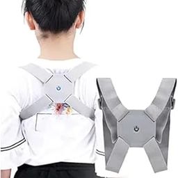 Drumstone (Amazing 15 Years Warranty Fabric Posture Corrector for Kids - Adjustable Back Brace Straightener with Intelligent Sensor - Ideal Gift for Improving Neck, Back, and Shoulder Posture-25