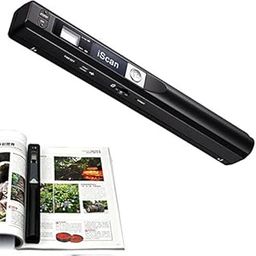 Tobo 900DPI iScan Wireless HD Portable Hand Held Mini Scanner (Black) - TD-583IM06-22