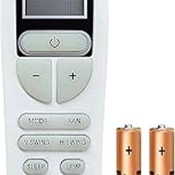Voltas AC Remote Compatible Includes 2 AAA Batteries for Split/Window Air Conditioners | Replacement for Voltas AC Remote with WiFi Key (AC-133B)-18