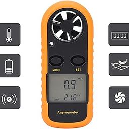Thermocare anemometer wind speed meter With LCD Backlight Portable Digital-26