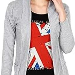 Women's Cotton Full Sleeves Shrug with Pocket, Stylish Summer Shrug for Ladies-picture-39