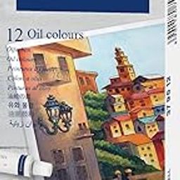Faber-Castell Creative Studio Oil Colours 9Ml Set of 12, Multicolor-25