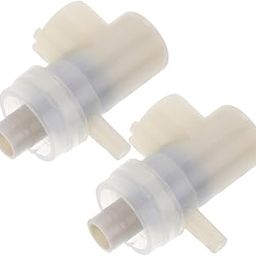 MUCKLILY 2pcs Liquid Soap Dispenser Pump Replacement Head Wall Mounted Soap Lotion Dispenser for Easy Installation Maintenance Sleek Design for Kitchen Bathroom Use-picture-20