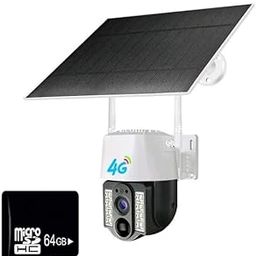 MANIA ELECTRO CCTV Camera, 64GB Full HD Smart SolarCam with Human Detection/Night Vision Live-View Security (128 GB, 1 Channel)-19