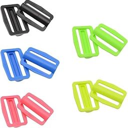 MERISHOPP 2Pcs Scuba Diving Weight Belt Slide Keeper Diving Webbing Belt Slide Stopper Black| Sports Equipment | Outdoor Sports Gear | Exercise Gear-image-49
