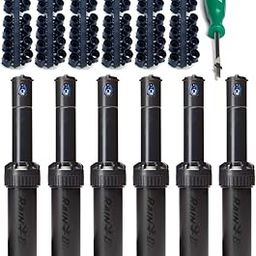 Rain Bird 5000 Series Rotor Sprinkler Heads bundle with Nozzles and Adjustment Tool (6 PACK)-image-61