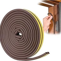 ALWAFLI Self-Adhesive Door and Window Seal Strip || Soundproof Door Bottom Sealing Strip for Noise Gap Blocker || Waterproof, DustProof, NoiseProof, Bug, Draft Protector Rubber Strip (Dark BR)-picture-17