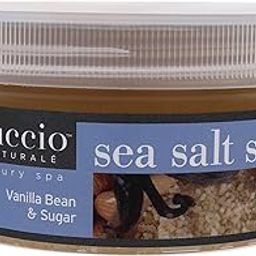 Cuccio Extra Fine Sea Salt Scrub | Vanilla Bean & Sugar Sea Salt | Softening & Hydrating Skin - 550g-image-4