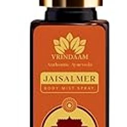 VRINDAAM Unisex Adult Jaisalmer Premium Ayurvedic Body Mist With Exotic Fragrance | Citrus-Foresty Scent | Paraben-Free & Long Lasting -50 Ml-image-91