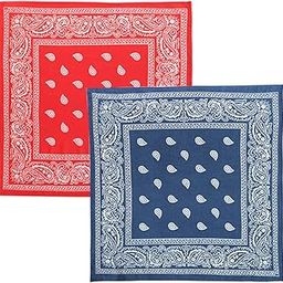 Unisex Soft Breathable Cotton Printed Cowboy Bandanas, Headband, Scarf (50 x 50 cm)-image-32