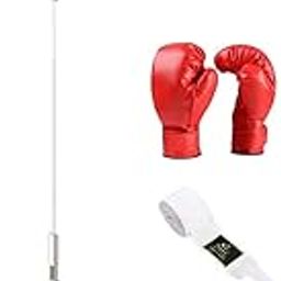 THE STYLE SUTRA Boxing Reaction Ball Punch Practice with Stand for Workout Home Gym Exercise forAdults withGloves-image-36