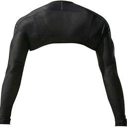 Mens Shrug Tight Arm Oversleeve Leather Mesh Splicing Underwear S | Clothing Shoes & Accessories | Mens Clothing | Underwear | 1 x Mens Shrug Tight Arm Oversleeve Black-image-20