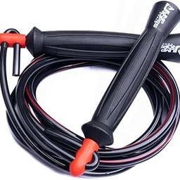 Jump Ropes World, Heavy Jump Rope 7MM for Men | Exercise Skipping Rope | Boxers Jump Rope for MMA, Muay Thai, and Intense Cardio Workouts (Black)-image-64