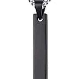 Black St Peter's Inverted Cross Pendant Upside Down Crux de Sanctus Petrus Stainless Steel Necklace for Men/Boys-image-75