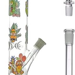 Ammo Glass (Bullet - Proof Glass Bongs) Bong 10" Super Thick Glass Bong : High - Intensity Airtight Rips (Classic)-picture-20