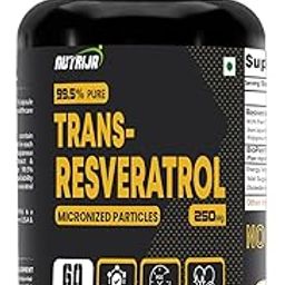 NutriJa Trans Resveratrol 250MG Capsules - 99.5% Pure Micronized and Highly Bioavailable Supplement | Slow down Aging, Proven Powerful Anti-Oxidant | Improves Metabolism & Heart health (120 Capsules)-image-9