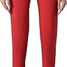 Women's High Rise Cotton Lycra Strechable Ankle Length Skinny Fit Tights-image-11
