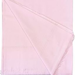 Arvore Bunkaar 100% Soft Staple Cotton Check AC Blanket | Top Sheet | Lightweight Dohar Blanket | Khes (60x100 inches) (Plain Pink)-picture-14