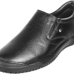 mochi Men's Faux Leather Stylish Shoes-picture-4