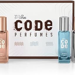 Wild Stone CODE Luxury EDP Perfumes Gift Set for Men, Pack of 3 (3x20ml) | Premium Long Lasting Perfume Gift Pack | Gift for Him for Any Occasion | Long-Lasting Fragrances with Acqua, Pyro and Terra-10