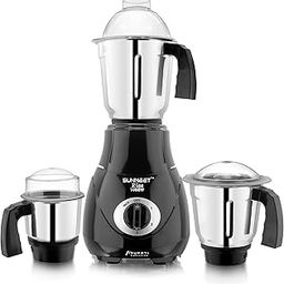 Sunmeet New Excellent Model RIAA 1000-Watts Mixer Grinder with 100% Copper Motor with 3 Heavy Aluminium base Stainless Steel Jars (Dry Jar, Chutney Jar, Liquid Jar) Black.Company 37 Years of Servicing Marketing and Manufacturing Since 1984.-6