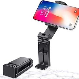BROLAVIYA Travel Multi-Purpose Foldable Mobile Phone Holder for Airplane Trays Desk Bed Cabinet-picture-27