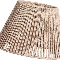 CALANDIS™ Rope Woven Lampshade Pendant Light for Kitchen for Restaurant Farmhouse Home | Lamp Shades | Lamps, Lighting & Ceiling Fans-picture-18