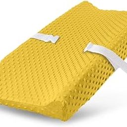 Changing Pad Cover, Ultra Soft Minky Dots Plush Changing Table Covers Breathable Mink Changing Table Sheets Cover Wipeable Changing Pad Covers for Infants Newborn Baby Girl Boy (Aspen Gold)-image-57