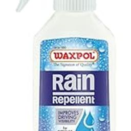 Waxpol Rain Repellent 200 ml For Car Windshield, Side View Mirror & Helmet Enhances Road Visibility and Safety-image-70