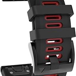 OVERSTEP Compatible with Garmin Fenix 6 Watch Band, 22mm Quick-Fit Replacement Strap for Fenix 6 Pro/Fenix 5, 5 Plus/Fenix 7/Forerunner 935, 945/Approach S60/Quatix 5 Smartwatch-0