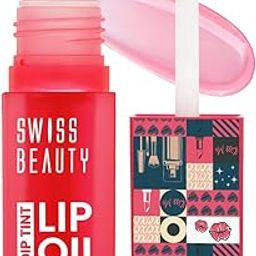 Swiss Beauty Dip Tint Colour Changing PH Lip Oil | With Vitamin E for Long-Lasting Nourishment and Hydration| Soft and Natural Pink Lips | Shade- Dragon Fruit, 3ml-16