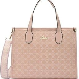 lavie Women's Mono Kelissa Monogram Print Satchel Bag for Women | Satchel Handbag for Work | Ladies purse | Stylish Shoulder Bag | Gift for Women-picture-49