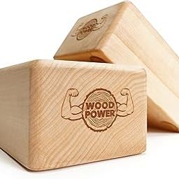 WOODPOWER BalanceBlocks - Handstand Blocks & Yoga Block in One - Bodyweight Training, Gymnastics, Acrobatics, Yoga, Yoga prop and accessory, Lightweight, Good for Travel, Premium European Quality-picture-17