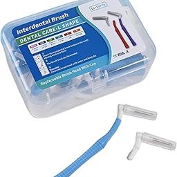 25 Pcs dental floss, Interdental Brush Ultra Tight Bristles Tooth Flossing Head Oral Dental Hygiene Brush Tooth Pick Flosser Toothpick Sticks For Teeth Oral Dental Care Brush Cleaning Tool-13