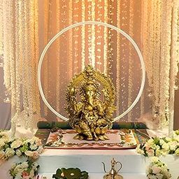 Special You Diwali Decoration for Home, PVC Backdrop Stand for Decoration, Backdrop for Pooja Decoration, Diwali Decor Items, Pooja Room Decoration, Diwali Decoration Items -1 pcs-image-44