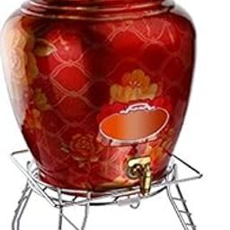 Luxafare Traditional Stainless Steel Matka Stand Kitchen Rack-25