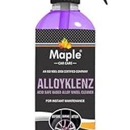 Maple alloy wheel cleaner for clean alloys/removr dirt grimes /-500ml pack of 1-image-32