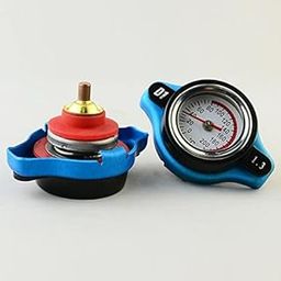MYADDICTION Universial Radiator Cap Water Pressure Rating with Temperature Gauge 1.3Bar-picture-28