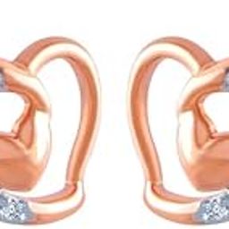 Gold and Diamond Stud Earrings for Women-image-77