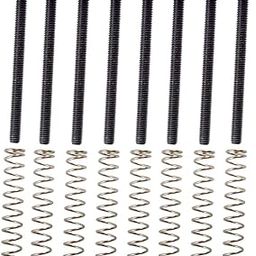 CALANDIS® Set of 8 Metal Electric Guitar Humbucker Double Coil Pickup Frame Clamp Screws + Springs Black | Musical Instruments & Gear | Guitars & Basses | Parts & Accessories | Guitar Parts-image-2