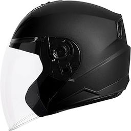 Steelbird SBA-9 7Wings ISI Certified Open Face Helmet for Men and Women-image-51