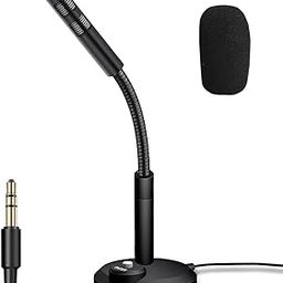 Drumstone ( 10 Years Warranty USB Desktop Microphone for PC & Laptop – Plug & Play Condenser Mic with Mute Button & LED Indicator – Clear Audio for Gaming, Streaming, Podcasting, Voice Recording.-10