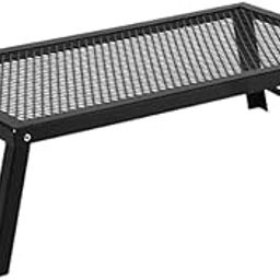 SECRET DESIRE Creations Folding Campfire Grill with Legs Camping Gear Portable for Travel Picnic BBQ-27