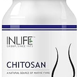 INLIFE Chitosan Supplement 1050 mg, per serving - 90 Capsules (Pack of 1)-image-64