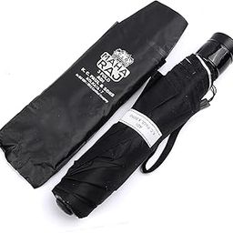MahaRaj 3 Fold Black heavy Duty Umbrella-13