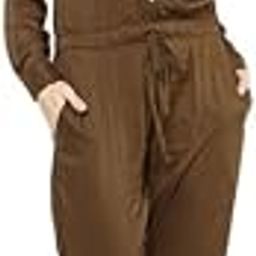 Women's Rayon Solid Long Sleeve Jumpsuit (Olive, XL)-PID61778-picture-16