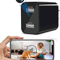 securinnov WiFi USB Dual Port Charger Hidden Security Camera 1080P Video & Audio Recording with Night Vision & Motion Detection Recording(Dual USB Charger Camera)-23